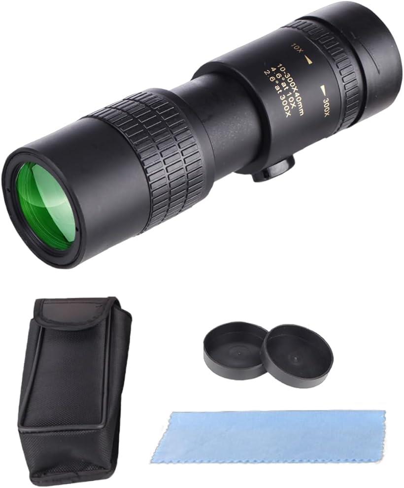 単眼鏡 ブラック アウトドア コンサート 美術館 望遠鏡 zoom 高倍率 防水 軽量