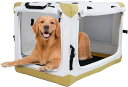 折りたたみペットケージ 犬ケージ ソフトクレート 犬用クレート 猫用キャリー・カート 持ち手付き 犬猫兼用