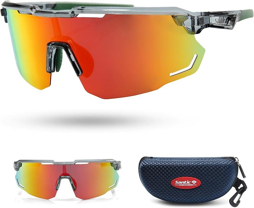 偏光サングラス スポーツ 調光 超軽量 紫外線カット