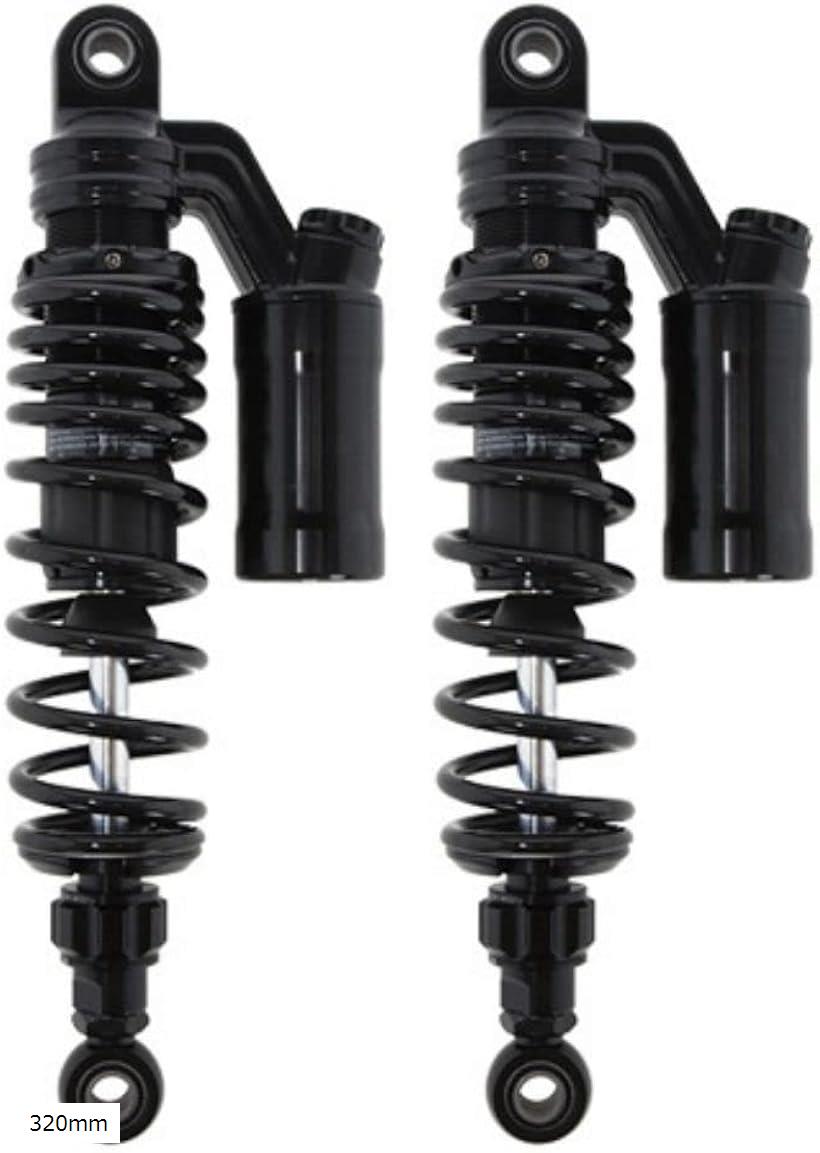 互換品 オーリンズタイプ リアサスペンション タンク別体 ショック 黒 2本セット 340mm 360mm 320mm