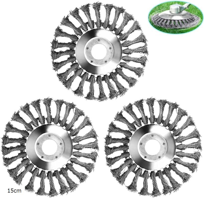 【楽天ランキング1位入賞】草刈り機 替え刃 ブラシ カッター 草削り ワイヤー 交換用 雑草 除去 除草 ..