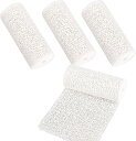 石膏テープ クラフト 10x450cm 4個セット 石こうテープ 造形素材 プラスタークロス クラフト風景 石膏クロス ガーゼ クラフト用 着色可能