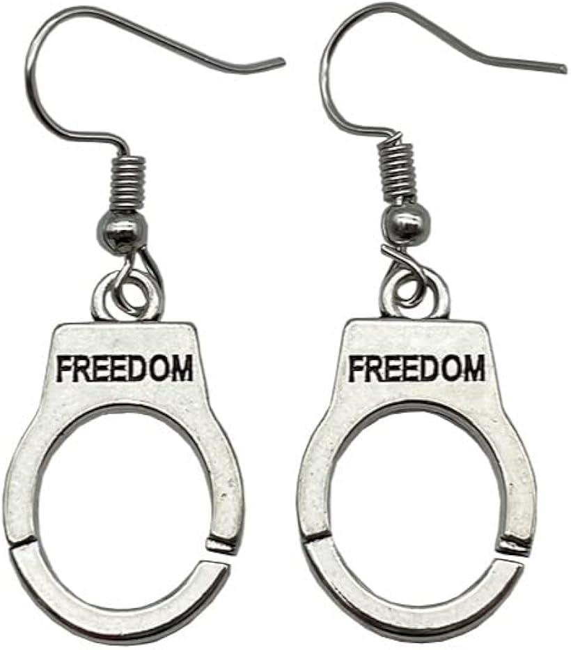 ピアス 手錠 垂れ下がり 両耳用 2つ入り メンズ レディース 人気デザイン アクセサリー