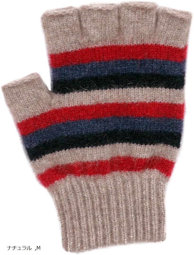 ポッサムメリノ 手袋 オープンフィンガーグローブ 防寒 防風 保温グローブ スマホ対応 男女兼用 暖かい..