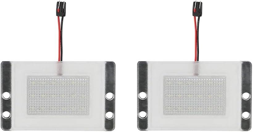 互換品 ボルボ VOLVO V70 XC 1997-2000 850 1991-1996 LED ナンバー灯 ライセンス灯 白 純正交換タイプ