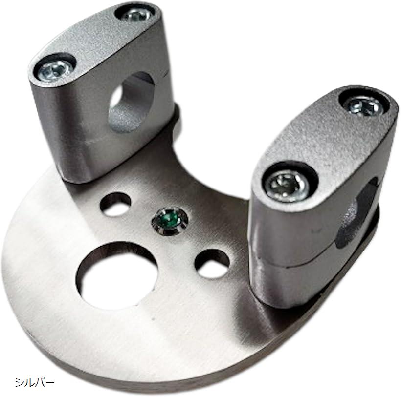 互換品ハンドルポスト ホンダ用 バイク バーハンドル キット ニュートラル配線 付き スーパーカブ リトルカブ C50 C70 C90 固定 カスタム 汎用 社外品 xブラック ブラック シルバー