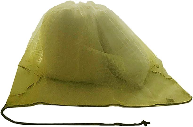 カラス よけ ごみ ネット 45Lゴミ袋 約1～2個用 約1.2x1.2mサイズ 約4mmの細かい網目 長めのおもり入りロープでスソを軽くしぼれて便利 日本メーカー企画