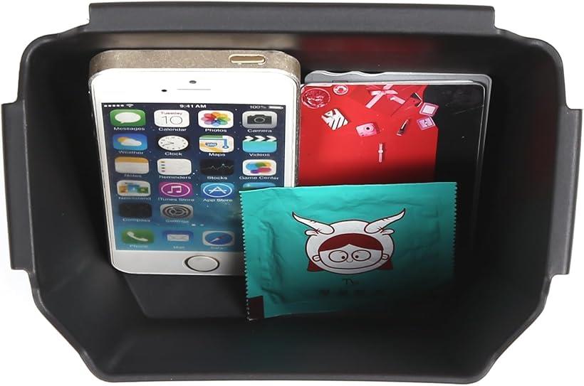 互換品 三菱 デリカミニ 専用 収納ボックス コンソールボックス センターコンソール収納ボックス ハンドル ABS素材 取付簡単 収納用 大容量 小物入れ 便利グッズ 内装パーツ カスタム アクセサリー カー用品