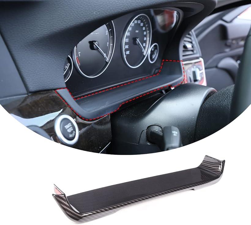 互換品BMW 5シリーズ メーターパネル メーターカバー メーターフレーム ABS製 貼付タイプ 装飾用 内装パーツ カスタム アクセサリー カー用品