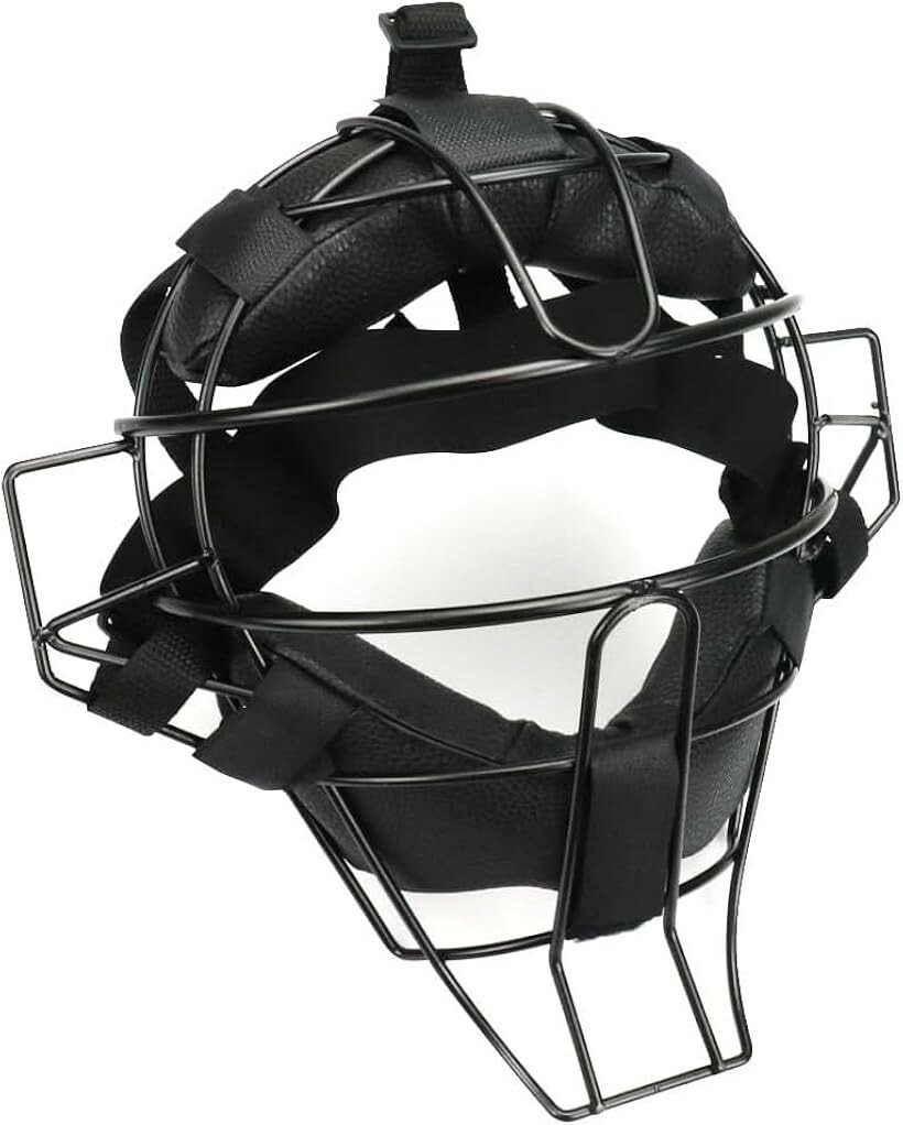 キャッチャーマスク 大人用 フェイスガード 顔面ガード 審判 練習防具 軽量 通気性 野球 ソフトボール 硬式 軟式