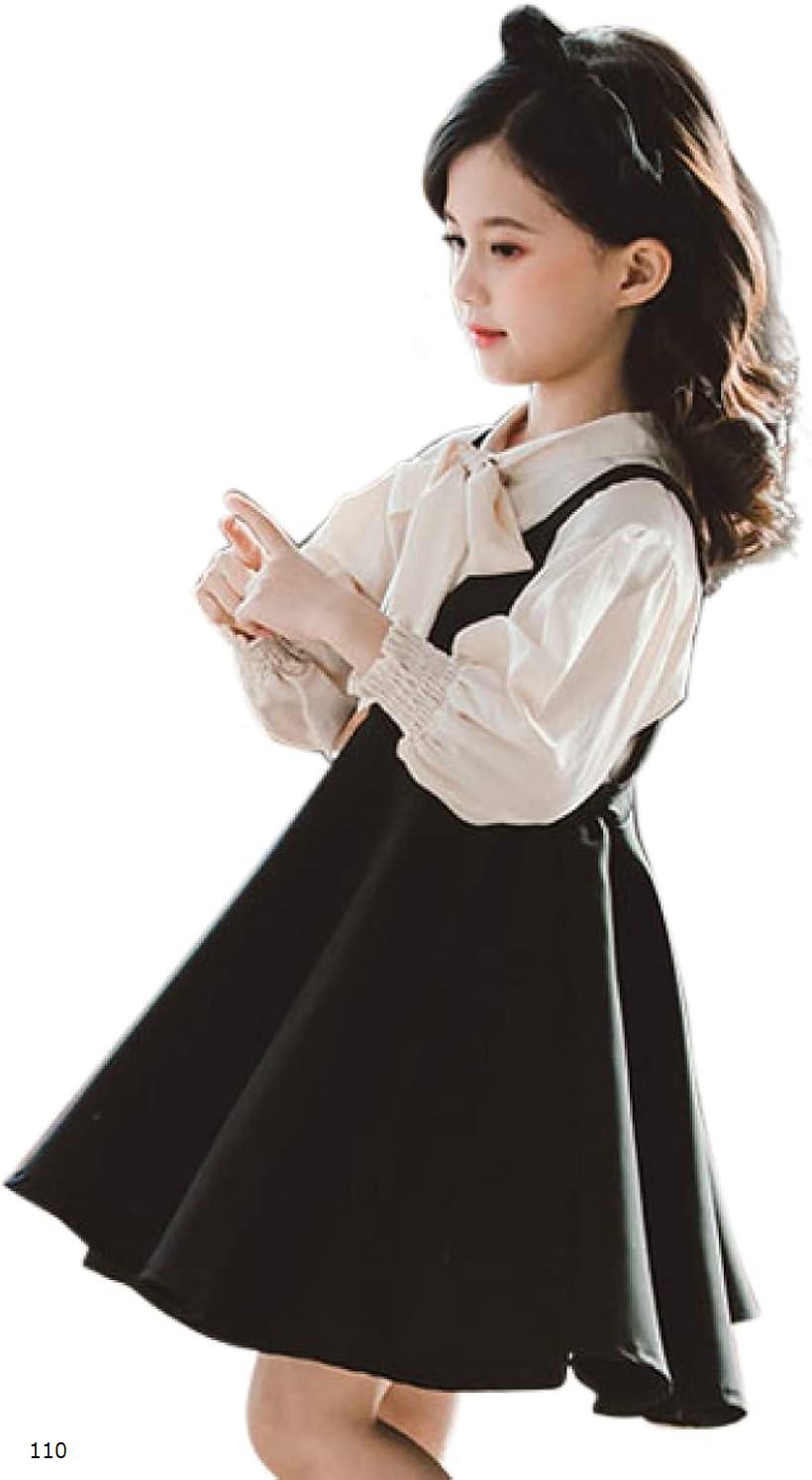 女の子 ドレス ワンピース ブラウス 2点セット ガールズ セットアップ 子供服 110cm 160 130 120 150 140 110