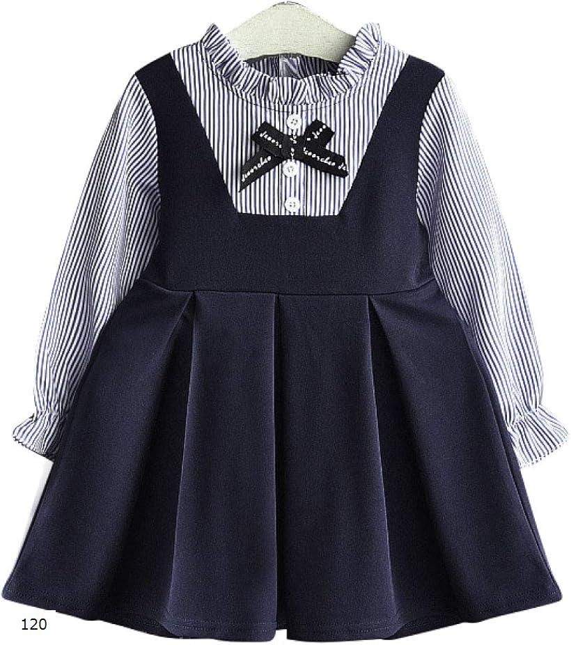 リボン付き ワンピース 子供 女の子 長袖 子供服 子供ドレス 結婚式 発表会 130 90 100 110 120