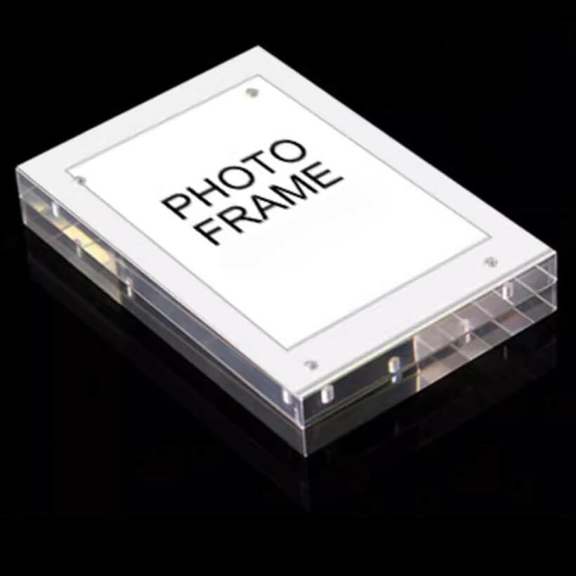 プライスカード立て 4個セット プライスホルダー アクリルプライス立て 値札 ポップスタンド アクリルpopスタンド 70mmx120mm クリアー 直角 82mmx55mm