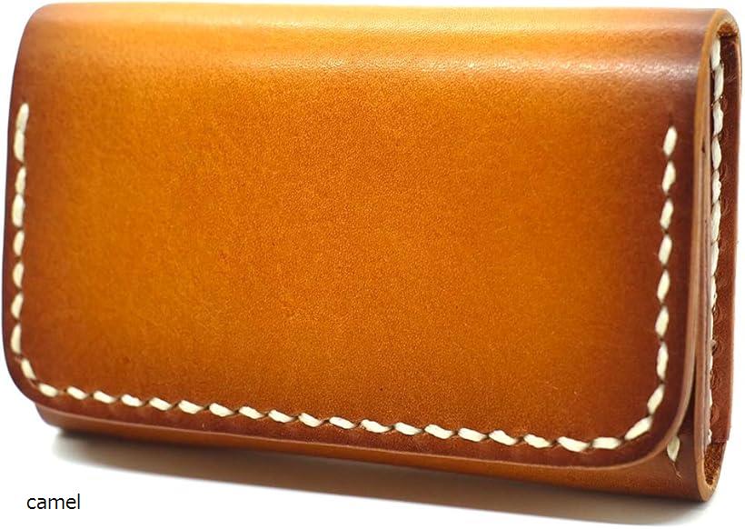 名刺入れ メンズ 名刺ケース カード入れ 本革 coffee Brown camel