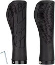 汎用 グリップ ハンドル 自転車 クロスバイク マウンテンバイク エルゴ 人間工学 滑り止め ショック吸収 左右セット