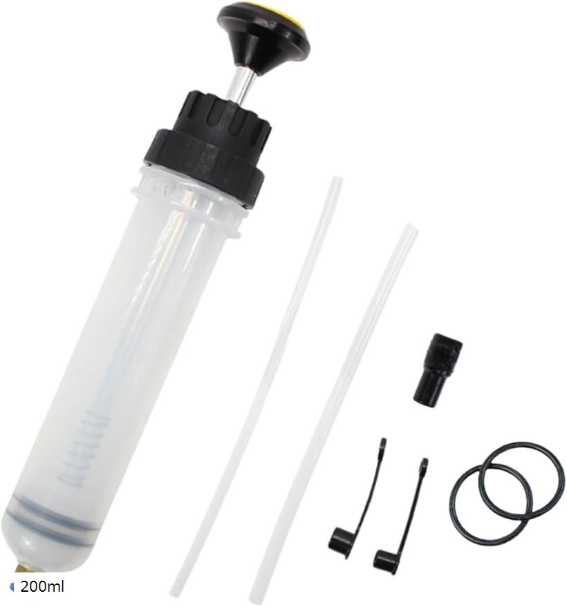 オイルポンプ オイルチェンジャー 手動ポンプ オイル交換 上抜き ロング ストロー 200ml