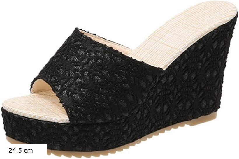 ジーティアモ 厚底 サンダル ミュール ウェッジソール ヒール 美脚 オープントゥ おしゃれ レディース 23.0 cm 23.5 cm 24.0 24.5 cm