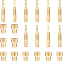 ミクニ パイロットジェット メインジェット ケイヒン 丸小 20個入 キャブレターセッティング メインジェットセットバイク用(2)