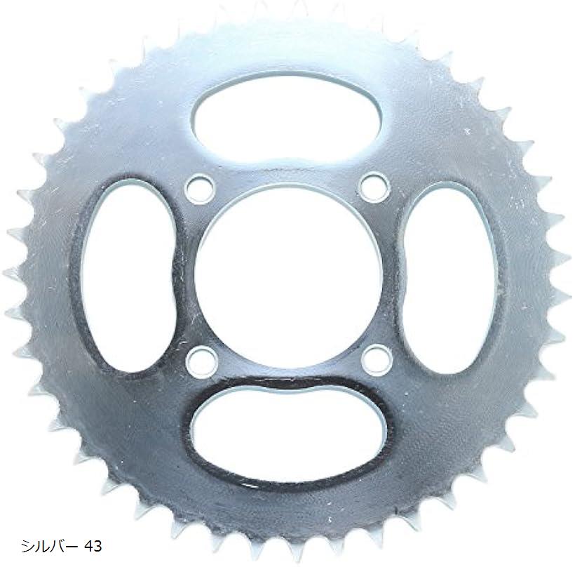 【楽天ランキング1位入賞】スプロケット 43T GN125H GS125 EN125 ドリブンスプロケット リア 43丁 nkr1..