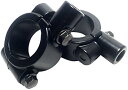 ミラー ホルダー 1インチ 25.4mm 2個セット クランプ ブラケット バイク ハンドル 汎用 10mm 正ネジ