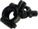 ミラー ホルダー 2個セット クランプ ブラケット バイク ハンドル 汎用 22mm 正ネジ