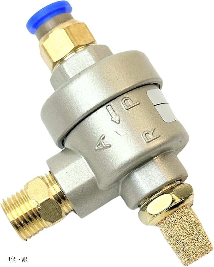 タイヤ チェンジャー ビード ブレーカー 用 排気 リリース バルブ 急速 解放 消音 サイレンサー 排気弁..