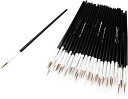 極細 面相筆 100本セット 塗装 モデリング DIY 水彩 ネイル C-46