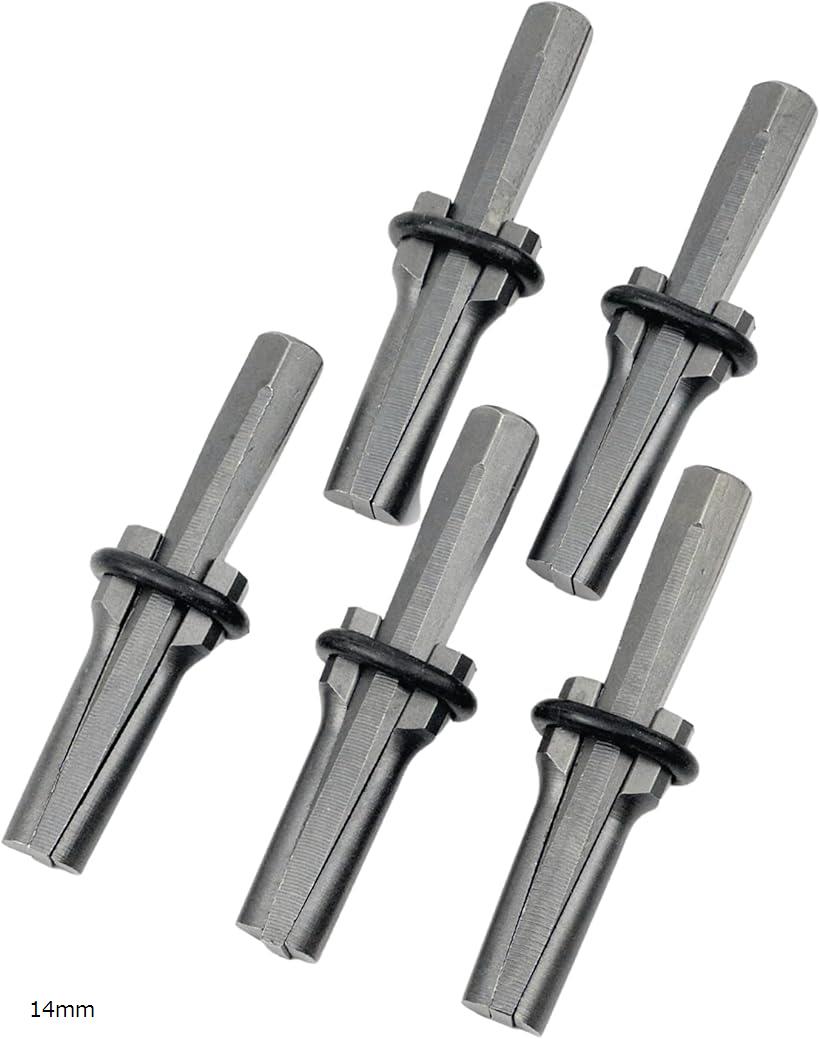 【楽天ランキング1位入賞】ストーンスプリッター セリ矢 くさび 石割り道具 5本 セット 再利用可能 高..