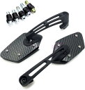 互換品 バイクミラー 汎用 左右セット
