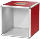 くじ引きボックス 大きい 40cm ビンゴゲームマシーン 抽選ボックス アンケート回収 箱 つかみ取り 40cm 一面のみ透明
