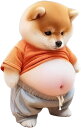 デブ 猫 マスコット キーホルダー ボールチェーン 腹出し マヌケ ぬいぐるみ 風 アクリル板 チャーム ストラップ