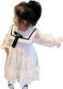 ワンピース 女の子 幼児 付け襟 可愛い キッズ お姫様 風 ふんわり リボン ギャザー チュニック お出かけ チュール ドレス 女の子ワンピース レース フレア イベント パーティー 演奏会 春 夏 秋 入園
