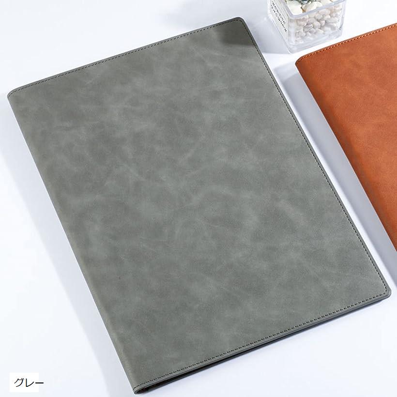 バインダー クリップボード 2つ折り ファイルボード 収納ポケット ペンホルダー 多機能 A4下敷付 ...