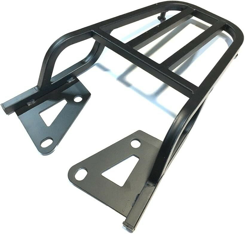 Rakuten - ホンダ リア キャリア ブラック スチール グロム GROM MSX125 バイク カスタム パーツ 社外品 (ブラック)