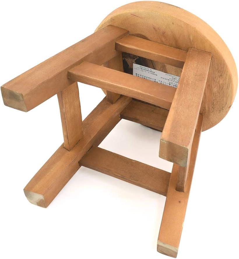 木製 イス 椅子 ナチュラル雑貨 ラウンドスツール ハワイアン シロクマ [2]