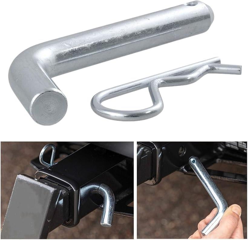 互換品 ヒッチピン ロックピン トレーラーヒッチ ヒッチメンバー 2インチ角 2.5インチ角 40mm角にも適..