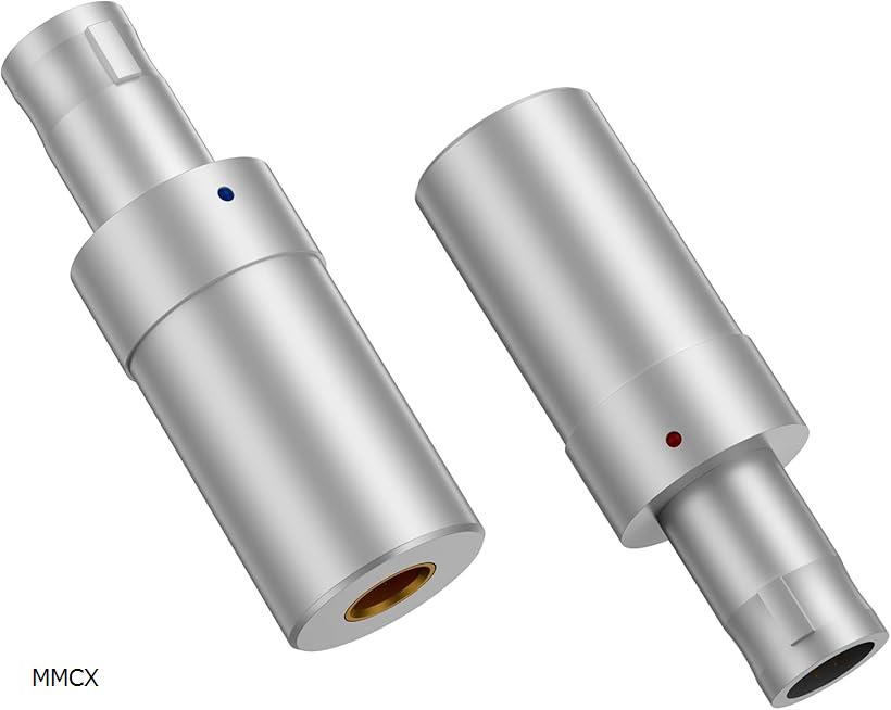 HD800-MMCX 変換プラグ イヤホンジャック オス メス 高純度銅 ゼンハイザー用 HD800S・HD820・HD800に..