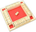 シャットザボックス 数字 ボードゲーム 皆で遊べる パブゲーム 盛り上がる 木製