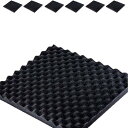 吸音材 防音材 ウレタン スポンジ 大型 50cm幅 黒色 圧縮包装タイプ 3.5cm厚 6枚セット