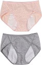 ぴゅありぼん大きいサイズ 3XL かわいい 水玉 サニタリーショーツ 生理用 パンツ 2色セット