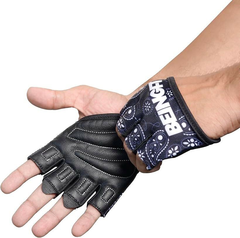 Beingfit トレーニンググローブ 筋トレ メンズ レディース 指から手のひらまで 半...