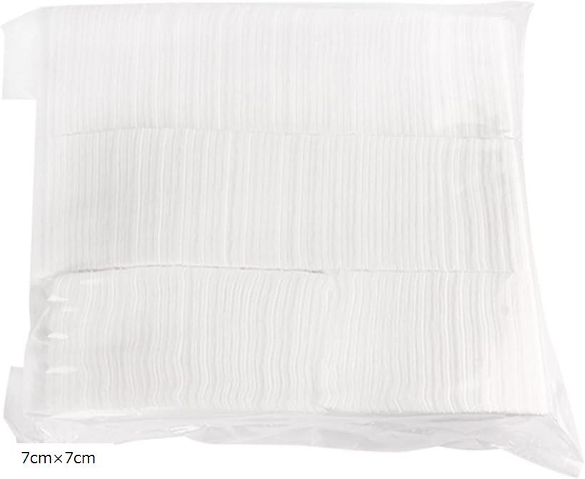 コットン コットンパフ 化粧用コットン 化粧水用 ふきとり用 大判 500枚入り 厚め 7cmx7cm