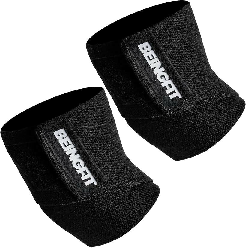 バリエーションコード : 2brjuhr8td商品コード2b9c23p0cx商品名Beingfit プロ仕様 エルボーラップ エルボースリーブ 肘 サポーター 筋トレ ベンチプレス ウエイトリフティング クロストレーニング パワーリフティング用 男女兼用ブランドBeing fitカラーブラックサイズ等90cm優れたサポートと圧縮力：運動中の肘をしっかりサポートし、負担を軽減してパフォーマンスを向上させます。調節可能でユニバーサルフィット：カスタマイズ可能なストラップデザインにより、男性・女性問わずぴったりフィットします。耐久性と通気性に優れた素材：高品質で通気性のある素材を使用し、長時間の使用でも快適さを保ちます。スポーツやリカバリーに最適：ウェイトリフティング、テニス、ゴルフ、または怪我からの回復にも対応する多用途な設計。軽量で持ち運びやすいデザイン：コンパクトで持ち運びが簡単。ジムやアウトドア活動に最適です。サイズ 90cm材質 ポリエステル， コットン※ 他ネットショップでも併売しているため、ご注文後に在庫切れとなる場合があります。予めご了承ください。※ 品薄または希少等の理由により、参考価格よりも高い価格で販売されている場合があります。ご注文の際には必ず販売価格をご確認ください。※ 沖縄県、離島または一部地域の場合、別途送料の負担をお願いする場合があります。予めご了承ください。※ お使いのモニタにより写真の色が実際の商品の色と異なる場合や、イメージに差異が生じることがあります。予めご了承ください。※ 商品の詳細（カラー・数量・サイズ 等）については、ページ内の商品説明をご確認のうえ、ご注文ください。※ モバイル版・スマホ版ページでは、お使いの端末によっては一部の情報が表示されないことがあります。すべての記載情報をご確認するには、PC版ページをご覧ください。Beingfit エルボーラップでアクティブな生活をサポート。 Beingfitのプレミアムエルボーラップで、肘のサポートを体験してください。アスリートやフィットネス愛好家のために設計されたこのラップは、優れた圧縮力で負担を軽減し、激しい運動中でもパフォーマンスを向上させます。耐久性がありながら通気性の高い素材を採用し、長時間使用しても快適です。調節可能なストラップデザインにより、男性・女性問わずすべてのサイズに対応可能です。ウェイトトレーニングやテニス、ゴルフなどのスポーツだけでなく、怪我からの回復にも最適です。また、軽量で持ち運びやすく、ジムやアウトドア活動にも便利です。Beingfit エルボーラップで信頼できるサポートと快適さを手に入れましょう。アクティブなライフスタイルには抜群の選択を