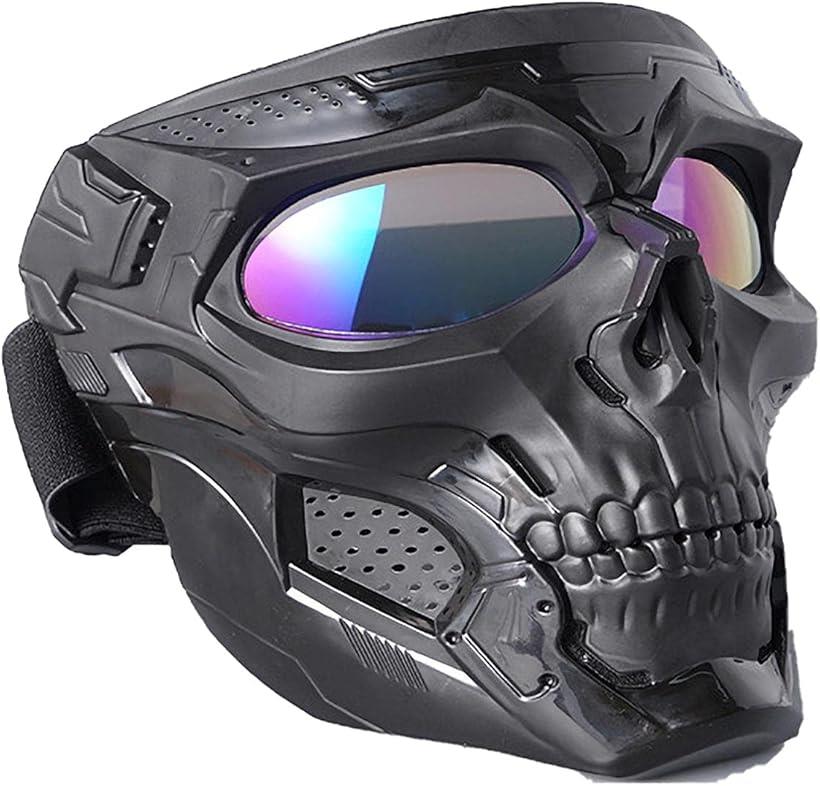 サバゲー用 スカル フェイスガード パーティー フェイスマスク ドクロ タクティカル