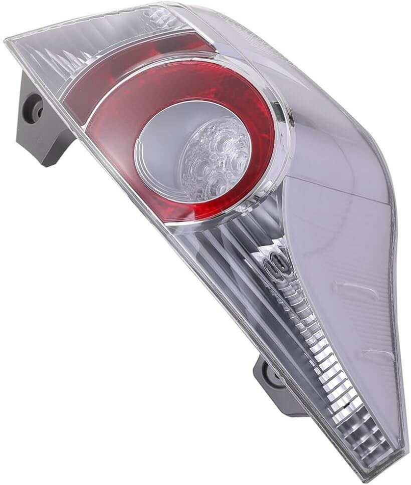 互換品トヨタ 用 アクア NHP10 10系 前期 テールランプ テールレンズ クリアxレッド 純正 交換 タイプ 社外品 カスタムパーツ (左側)