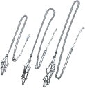 ストーンホルダーネックレス 3本セット チェーン パワーストーン ハンドメイド