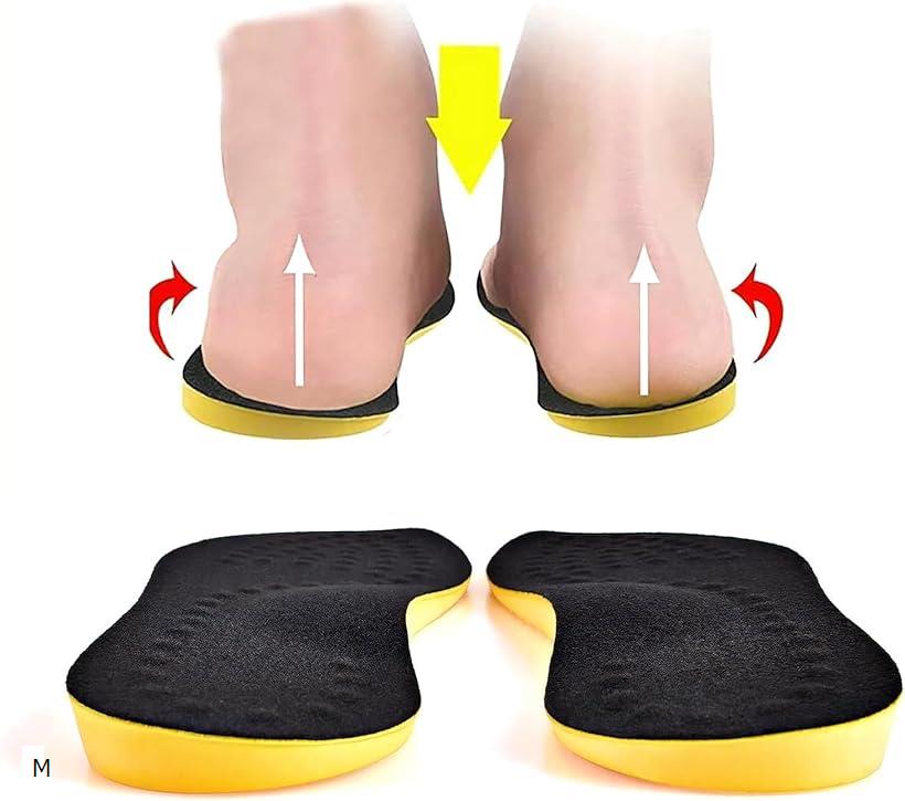 O脚補正インソール O型脚 美脚 中敷き ランニング メンズ レディース 薄型 パンプス かかと 傾斜 S L XS M