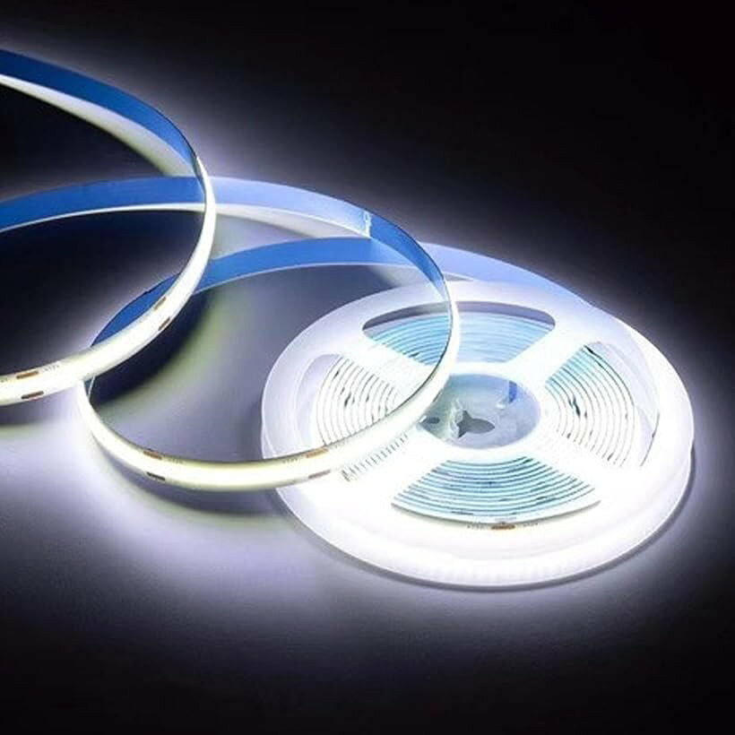 MONOSTORE ledテープライト 照明 車 diy 24V cob 装飾ライト 5m 480灯 ホワイト (...