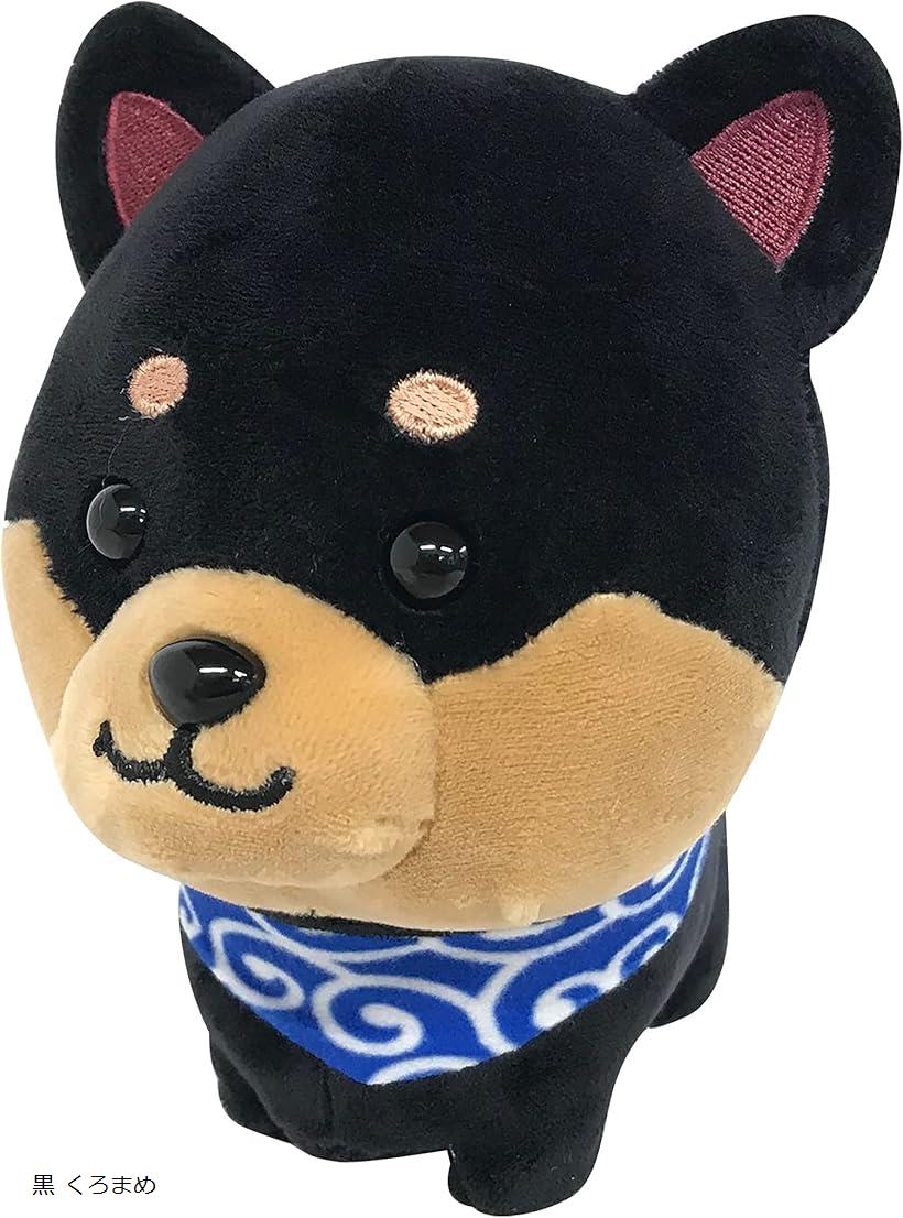 旅するマメしば マスコット クッション かわいい 犬 柴犬 豆柴 癒し 黒 くろまめ まめ子/Lサイズ /Lサイズ 富士山バージョン ブルー/Lサイズ 富士山バージョン ピンク/Lサイズ 黒 くろまめ