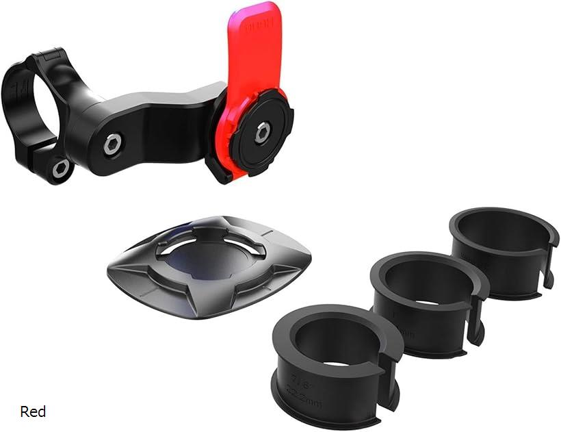 互換品KINGBISON スマホホルダー バイク 軽量 小型 縦 自転車 Red